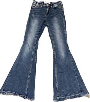 Bridge by GLY High Rise Super Flare Jeans Size 25